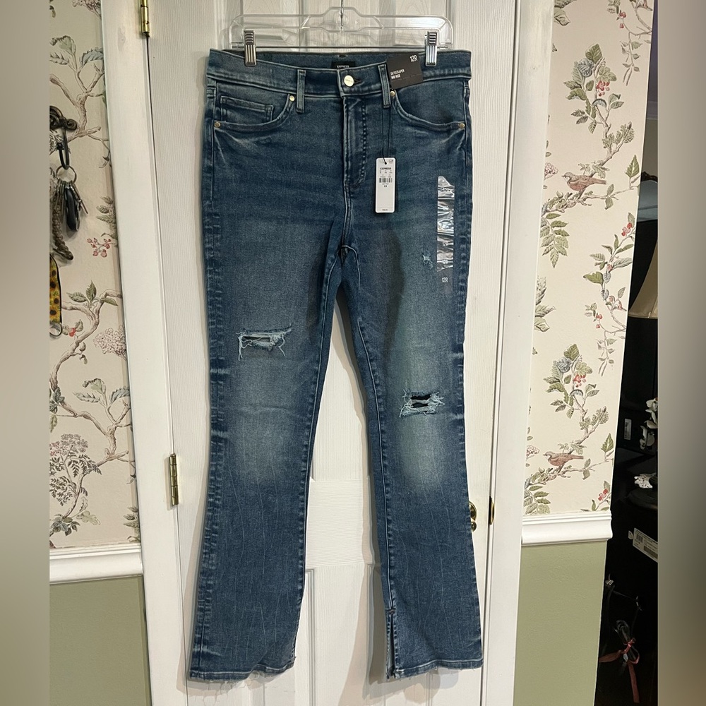 NWT Express Skyscraper Mid Rise Jeans